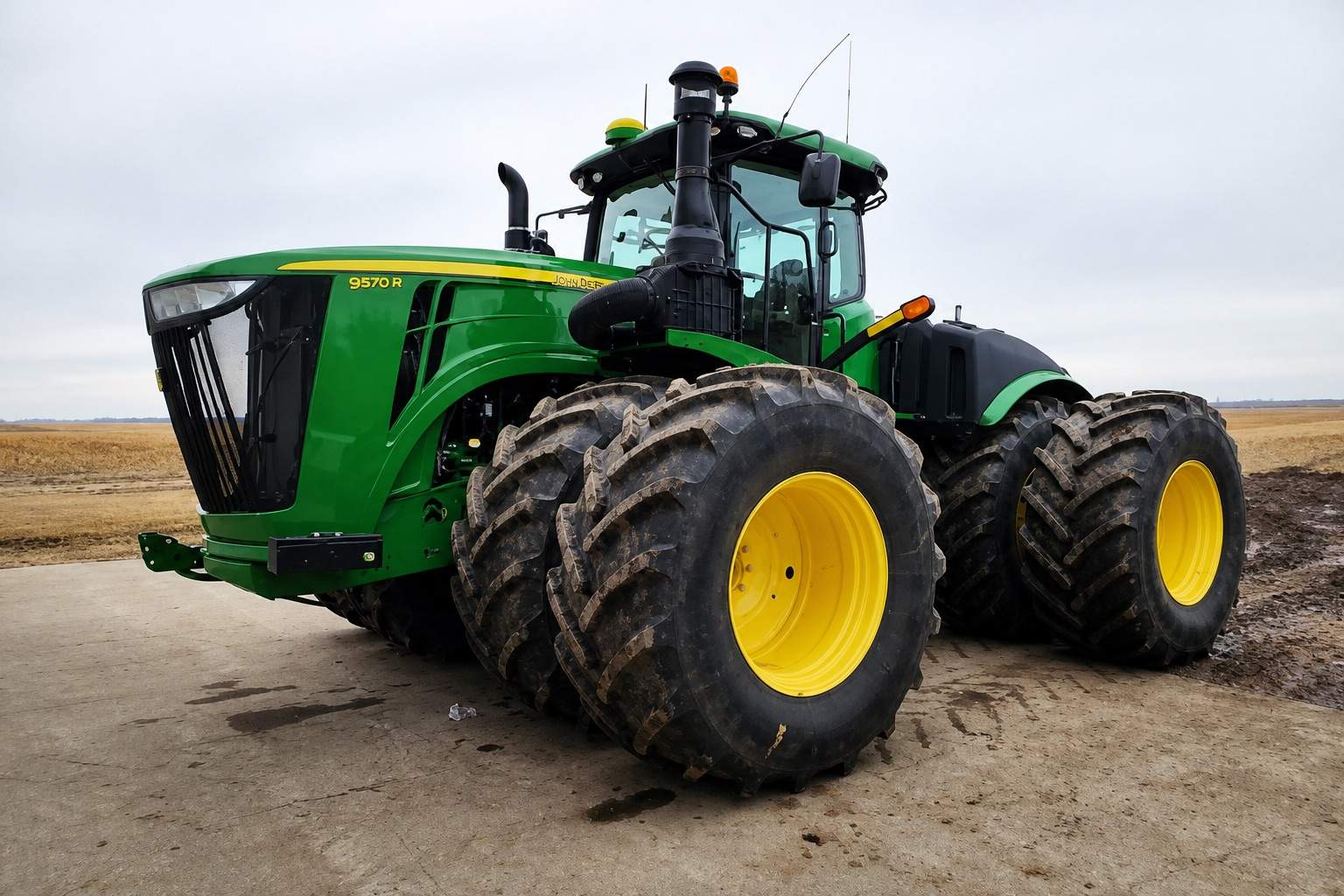 John Deere 9470R ECU tuning project