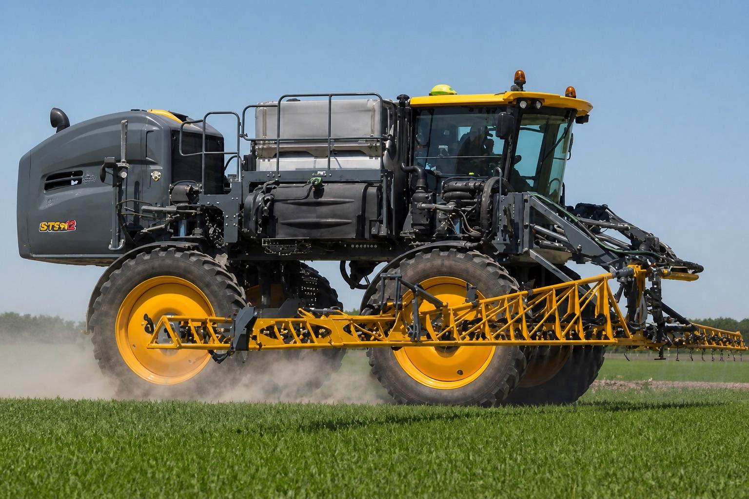 Hagie STS12 sprayer ECU tuning project