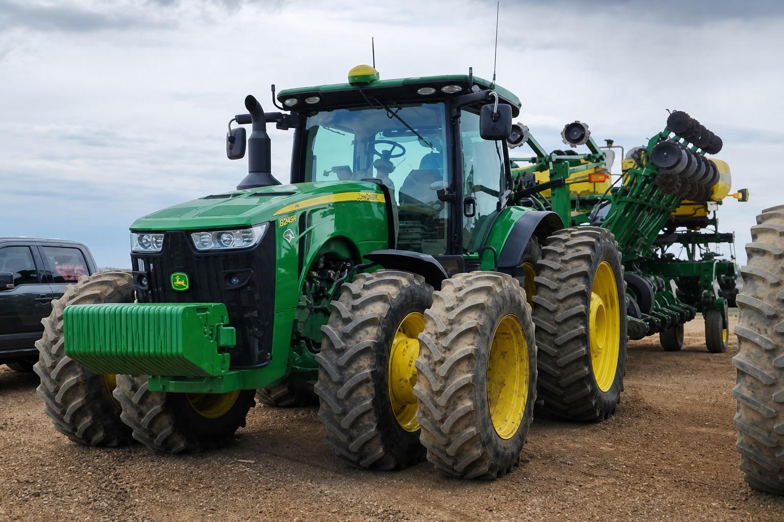 John Deere 8245R ECU tuning project