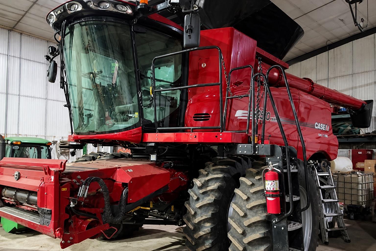 Case IH 7250 combine ECU tuning project