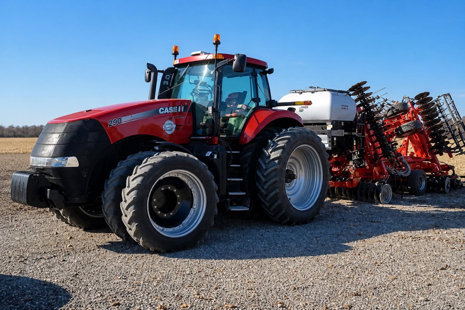 Case IH 290 Magnum ECU tuning project