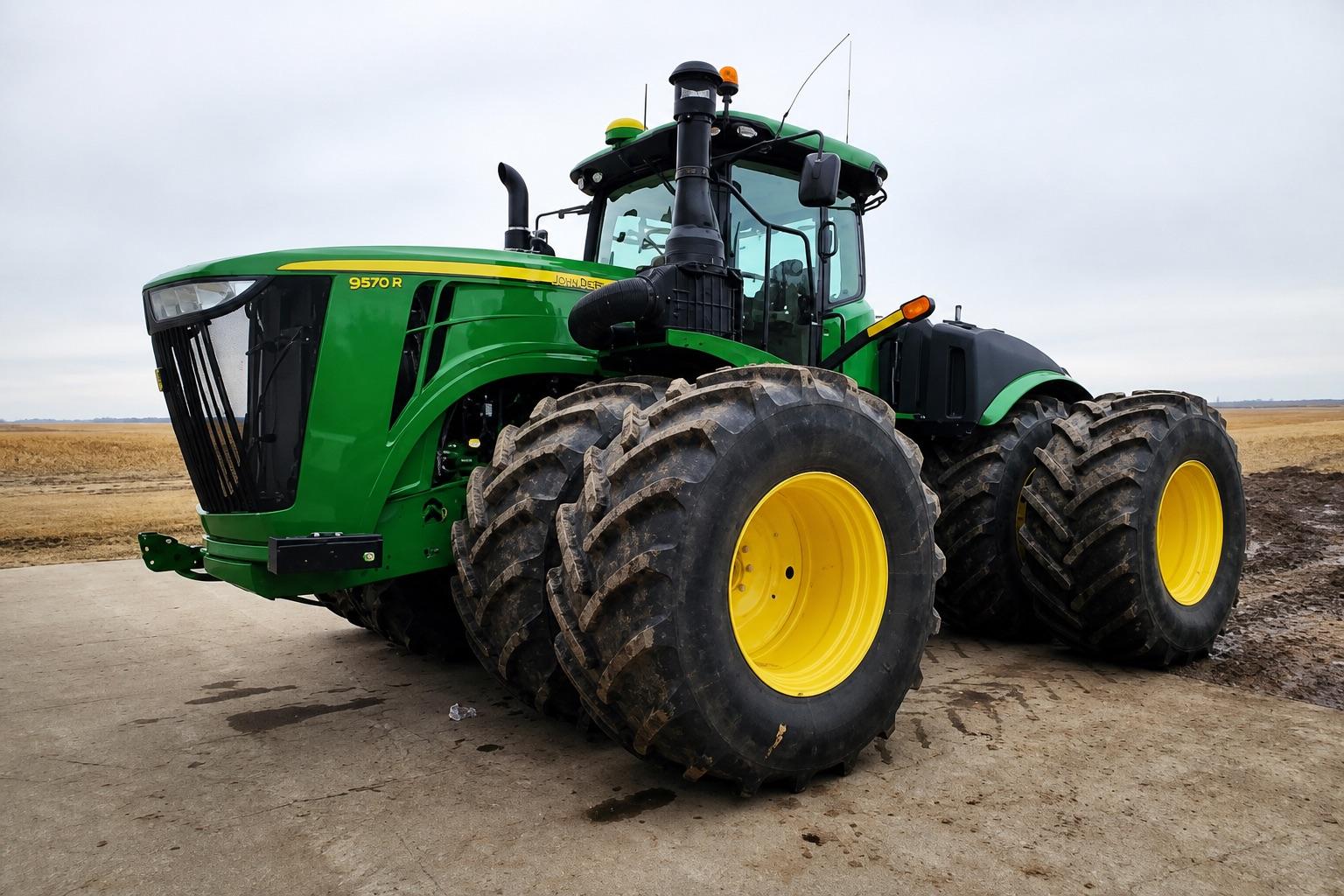 John Deere 9470R ECU tuning project