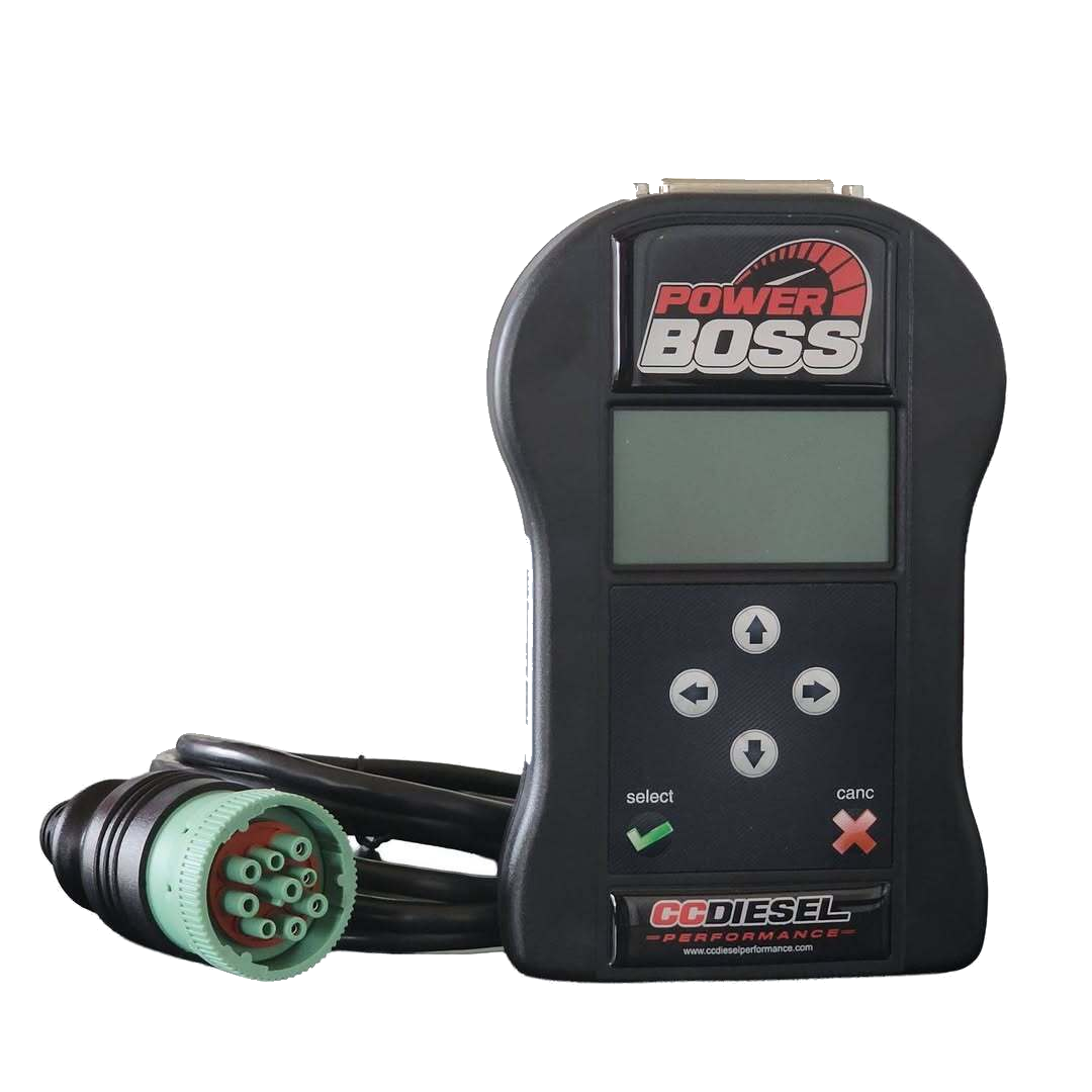 Power Boss handheld ECU remapping tool by CC Diesel Performance